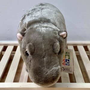 PetJes 990617 Hippopotamus Medium Plush Soft Toy
