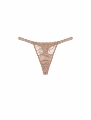 Mia Silk Strap Thong