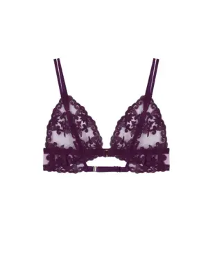 Cecilia Embroidered Boudoir Bra
