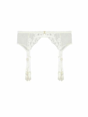 Daisy Ivory Suspender Belt