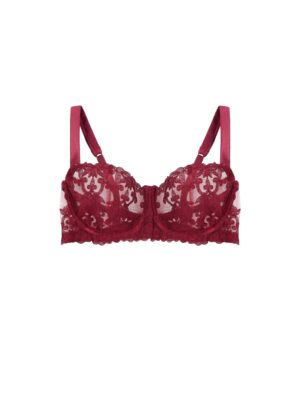 Gisele Red Balcony Bra