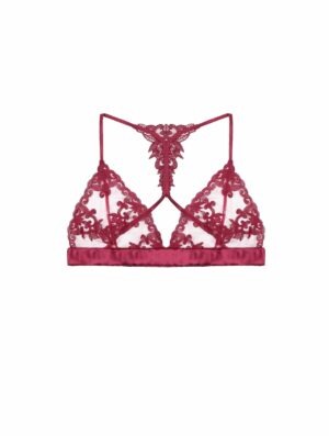 Gisele Red Boudoir Bra