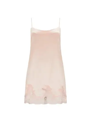 Signature Silk Babydoll - Blush