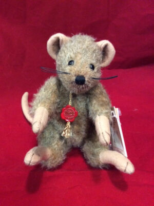 Hermann World of Bears Exclusive Chedz Mouse Jointed Mohair Limited Edition+