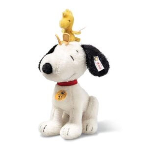 Steiff 356148 Snoopy with Woodstock Mohair Sitting Limited Edition
