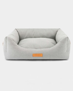 Grey Luxury Dog Bed
