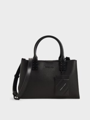 Charles & Keith - Cameron Double Top Handle Bag
