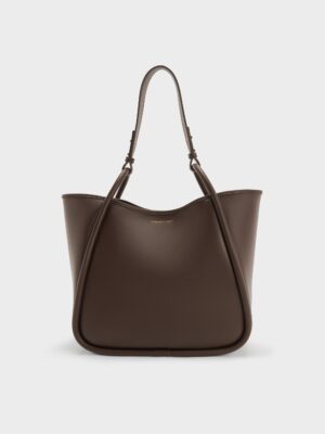 Charles & Keith - Lyla Tubular Slouchy Tote Bag