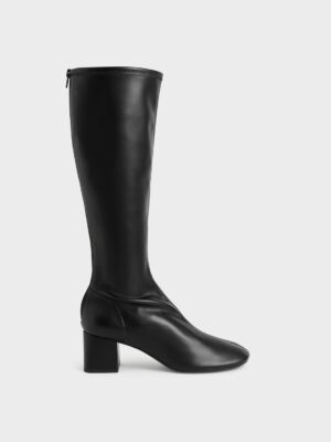 Charles & Keith - Block Heel Knee Boots