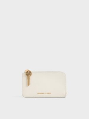 Charles & Keith - Lane Key Zip-Around Wallet