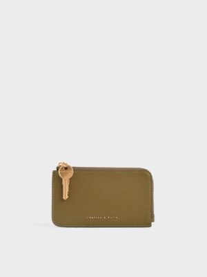 Charles & Keith - Lane Key Zip-Around Wallet