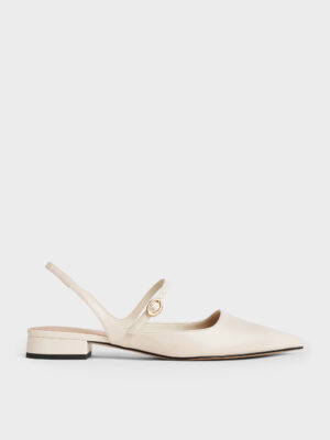 Charles & Keith - Roxane Slingback Mary Jane Flats