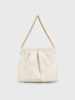 Charles & Keith - Duo Double Chain Hobo Bag