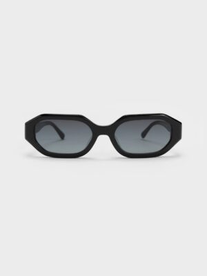 Charles & Keith - Gabine Recycled Acetate Oval Sunglasses