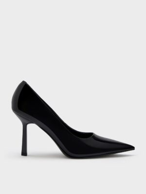 Charles & Keith - Patent Pointed-Toe Pumps