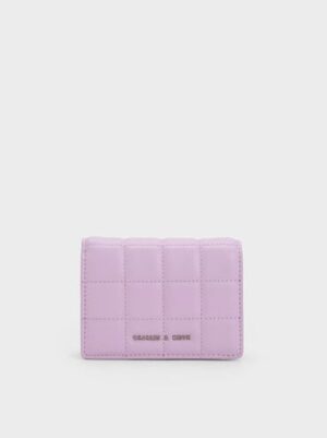 Charles & Keith - Quilted Mini Short Wallet