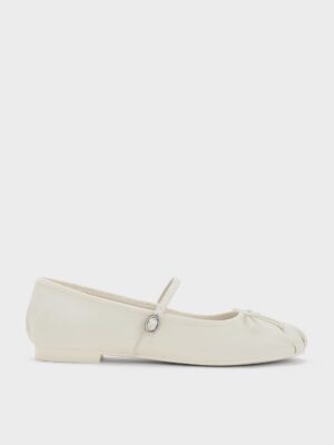 Charles & Keith - Emiko Bow Mary Jane Flats