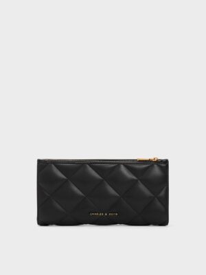Charles & Keith - Danika Quilted Long Wallet