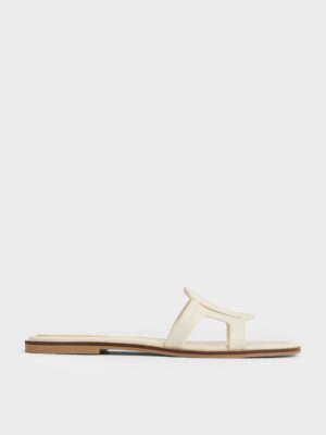 Charles & Keith - Easley Cut-Out Slide Sandals
