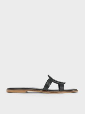 Charles & Keith - Easley Cut-Out Slide Sandals