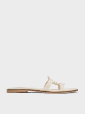 Charles & Keith - Easley Cut-Out Slide Sandals