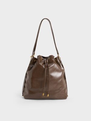 Charles & Keith - Neva Two-Way Bucket Bag