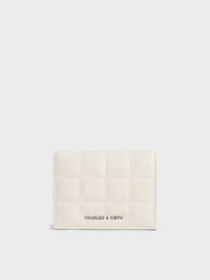 Charles & Keith - Cassia Quilted Chain-Handle Mini Wallet