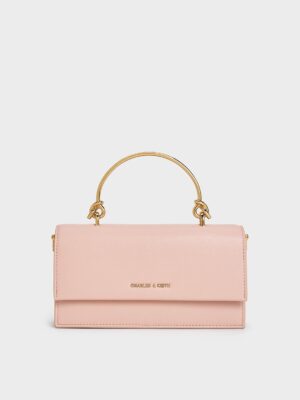 Charles & Keith - Kristine Sculptural-Handle Long Wallet