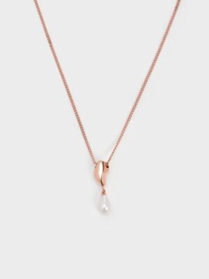 Charles & Keith - Corrine Teardrop Pearl Necklace