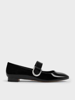 Charles & Keith - Gabine Leather Mary Janes