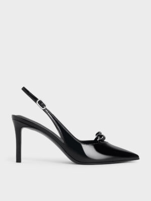 Charles & Keith - Bow Slingback Pumps