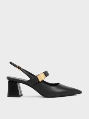 Charles & Keith - Yvette Mary Jane Slingback Pumps