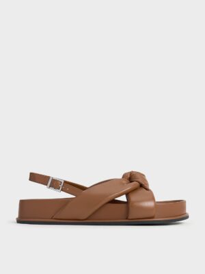 Charles & Keith - Rosetta Knotted Puffy Sandals
