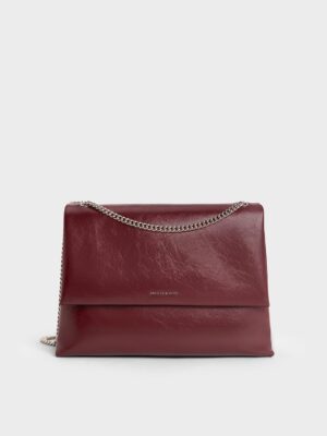 Charles & Keith - Sianna Chain-Handle Shoulder Bag