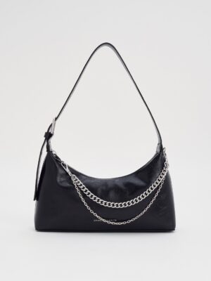Charles & Keith - Atwood Chain-Embellished Shoulder Bag