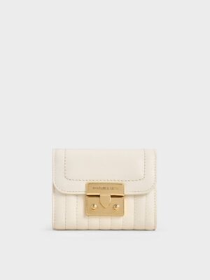 Charles & Keith - Donna Crinkle-Effect Wallet