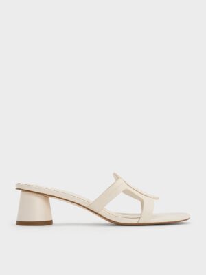 Charles & Keith - Easley Cut-Out Heeled Sandals