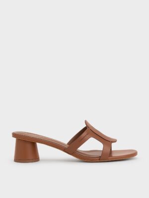 Charles & Keith - Easley Cut-Out Heeled Sandals
