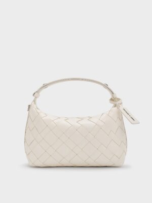 Charles & Keith - Ivette Woven Shoulder Bag