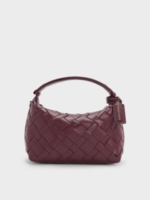Charles & Keith - Ivette Woven Shoulder Bag