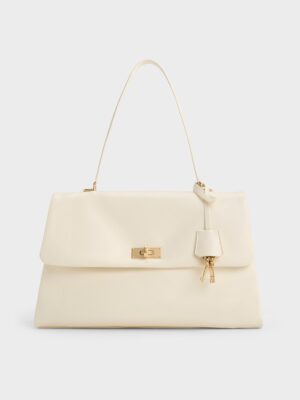 Charles & Keith - Kerry Top Handle Satchel Bag