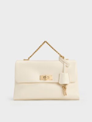 Charles & Keith - Kerry Chain-Handle Crossbody Bag