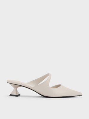 Charles & Keith - Vada Asymmetric Sculptural Heel Pumps