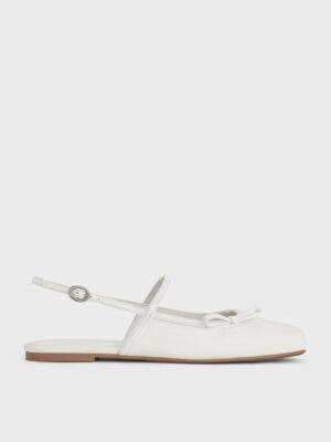 Charles & Keith - Bow Slingback Mary Jane Flats