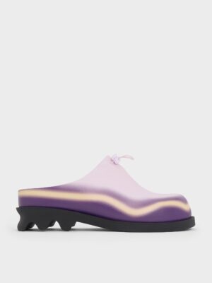 Charles & Keith - Gradient Wave Slip-On Mules