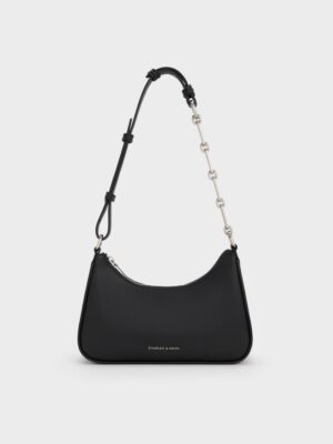 Charles & Keith - Lane Chain-Link Shoulder Bag