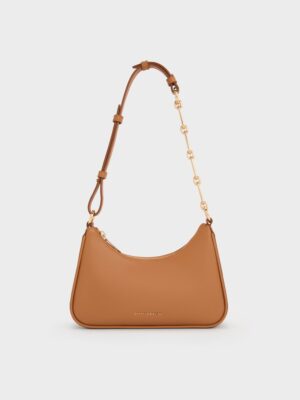 Charles & Keith - Lane Chain-Link Shoulder Bag