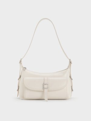 Charles & Keith - Bryna Belted Shoulder Bag