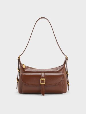 Charles & Keith - Bryna Belted Shoulder Bag