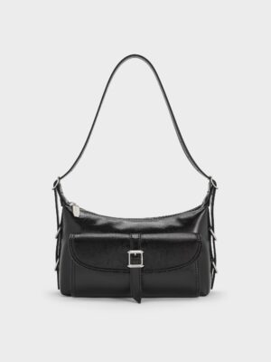 Charles & Keith - Bryna Belted Shoulder Bag